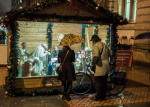 Birmingham in the Rain. Merry Christmas everyone.