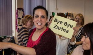 Thank you to Zarina for all your help with the School of Dentistry