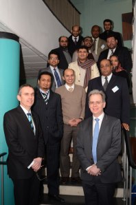 Mike Milward and Damien Walmsley with our Saudi Arabian guests