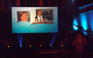 Jill on the big screen