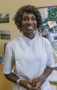 Kadia our 2013 Erasmus student from Lyon