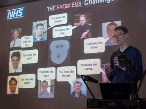 Jonathan and his multi person slideshow