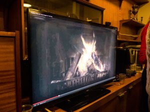 Our very own YouTube Log Fire