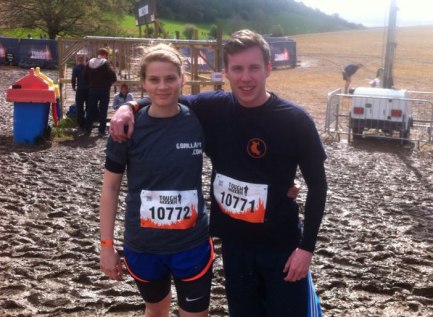 There is mud and there is Alice and James