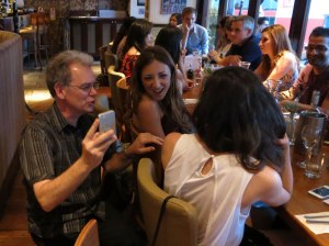 Prof ready for an Instagram picture