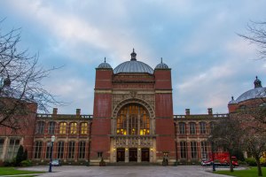 Lovely sky over campus