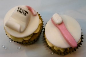 Don't forget to cup cake your teeth