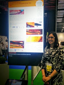 Nina Vyas and her interactive poster