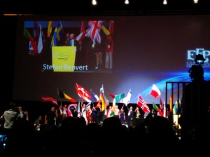 The opening ceremony