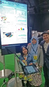 Siti and family visit her poster