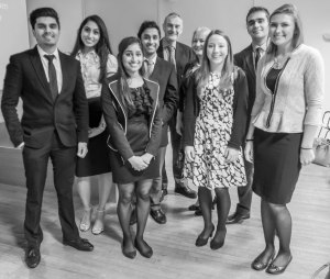 Medical and Dental students who presented their work